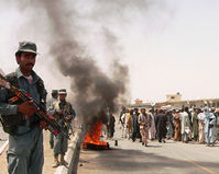 oil tanker blast news, blast in oil tanker kills seven in afganistan